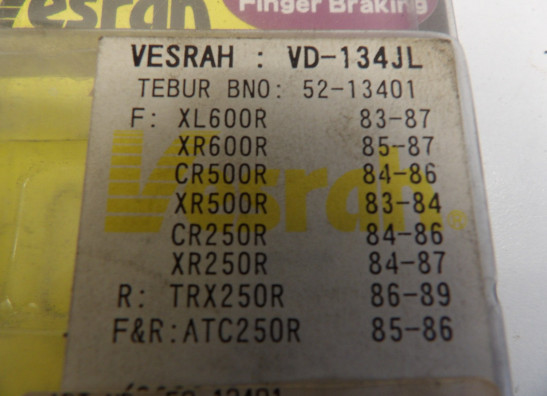 Remblokken voor Honda XL 600