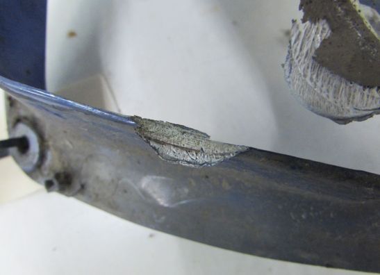 Cowl V shape under Yamaha YZF 600 Thundercat