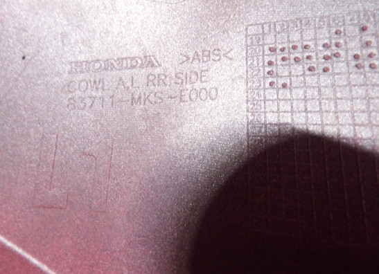 Linker achterkant Honda CRF 1100 Africa Twin