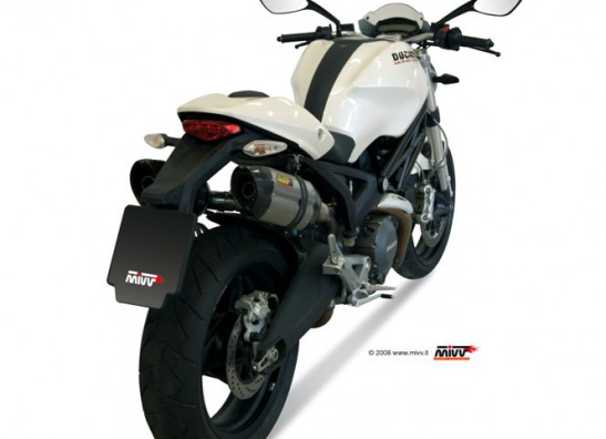 Uitlaat Ducati monster 696