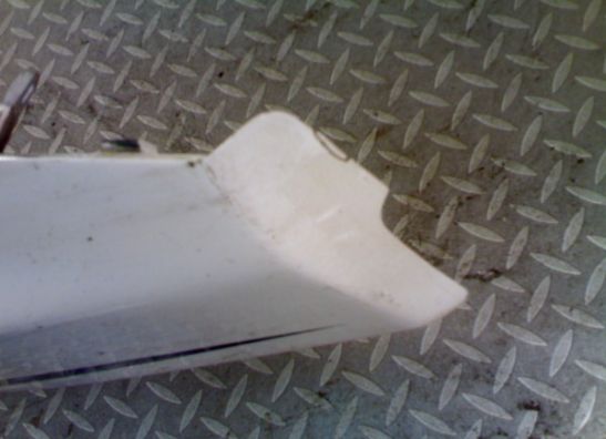 Heck links Yamaha FZR 1000