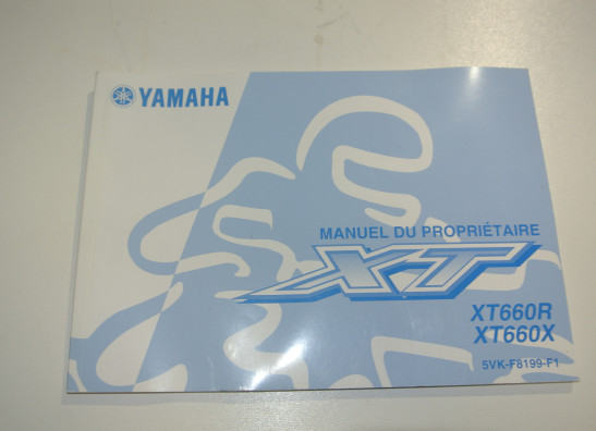 Fahrerhandbuch Yamaha XTX 660