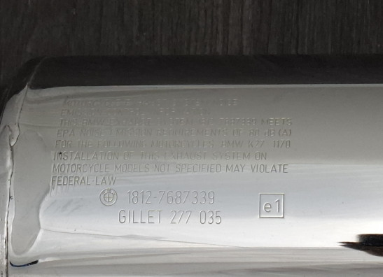 Auspuff BMW R 1200 R