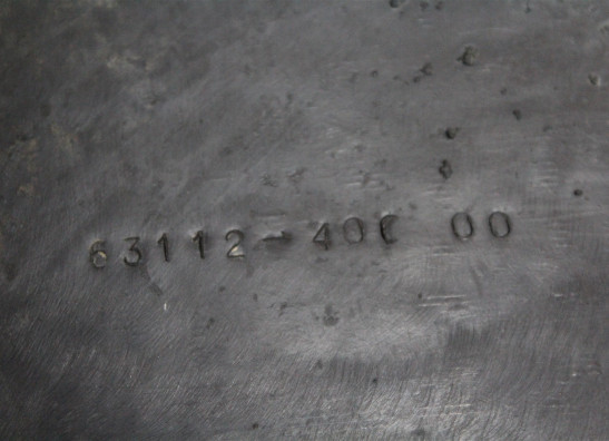 Rear fender Suzuki GSX R 1100