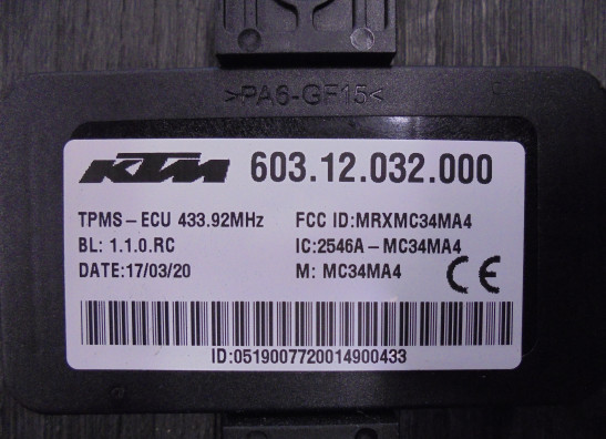 Sensor - overige elektronica KTM 1290  Super Adventure