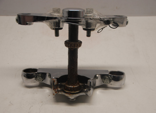 T stuk + kroonplaat Harley Davidson Dyna