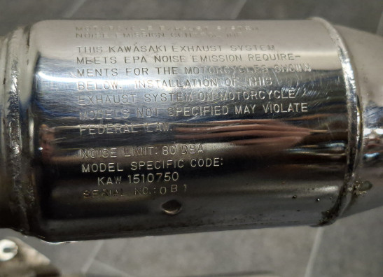Auspuff Kawasaki VN 700  750