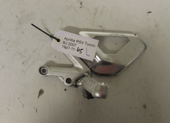 Main step holder left Aprilia Tuono 1000