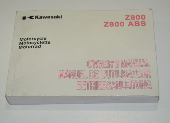 Manuel Kawasaki Z 800