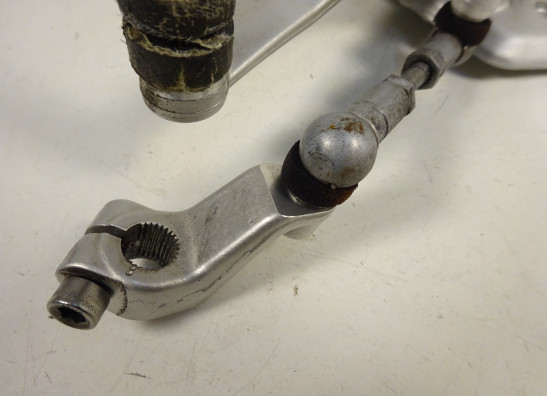 Main step holder left Triumph Tiger 1050