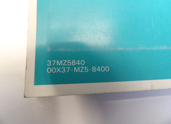 Instructieboekje Honda VF 750 C Magna