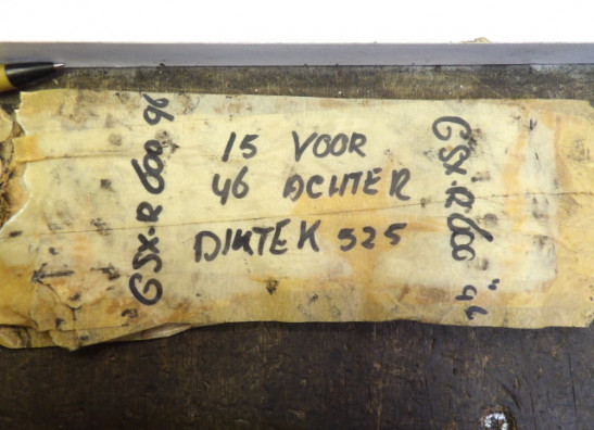 Ketting en tandwielset Suzuki GSX R 600