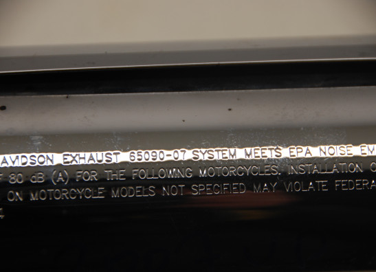 Uitlaat Harley Davidson Softtail