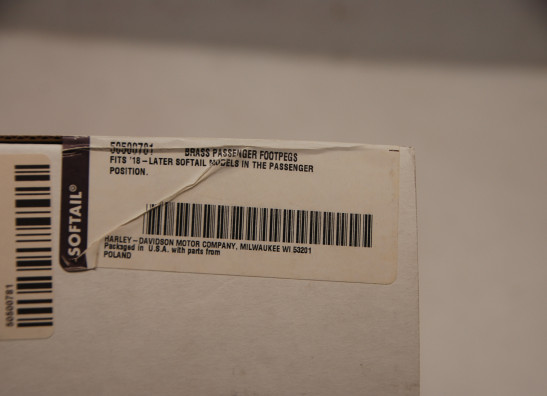 Duo voetsteun set Harley Davidson Softtail