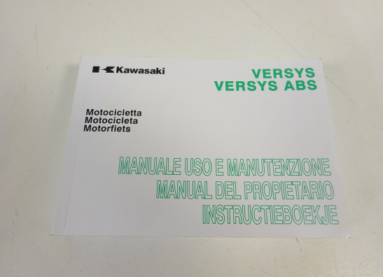 Instructieboekje Kawasaki VERSYS 650 2010-2014