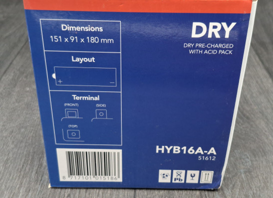 Battery Honda VT 700 750