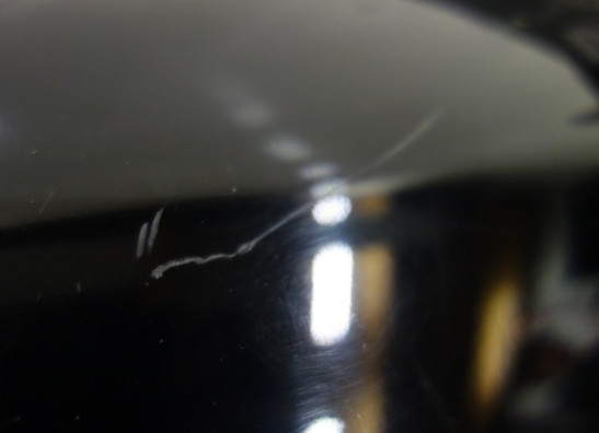 Linker achterkant Suzuki DL 650 V STROM