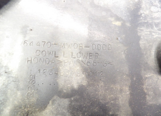 Linker onderkuip Honda CBR 900 RR