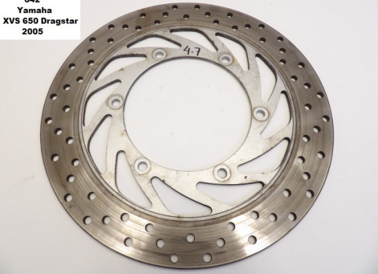 Remschijf voor Yamaha XVS 650 Dragstar