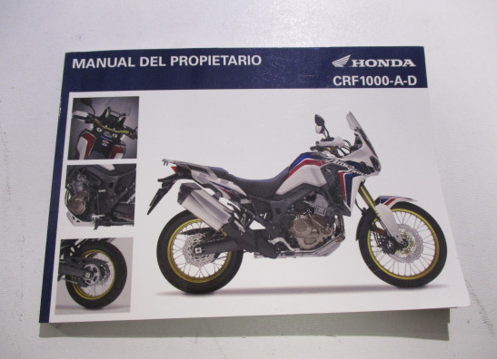Instructieboekje Honda CRF 1000 Africa Twin