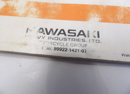 Fahrerhandbuch Kawasaki GPZ 400