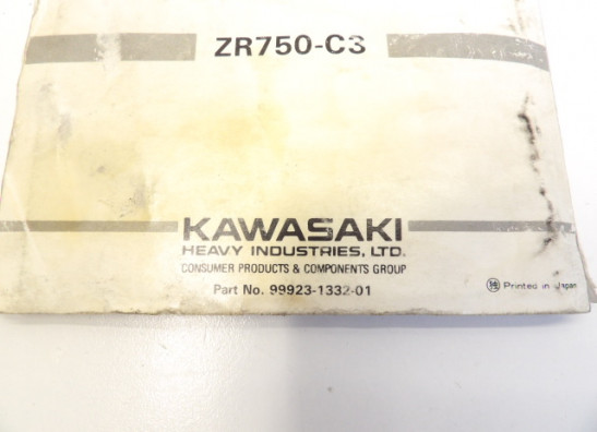 Instructieboekje Kawasaki ZEPHYR 750