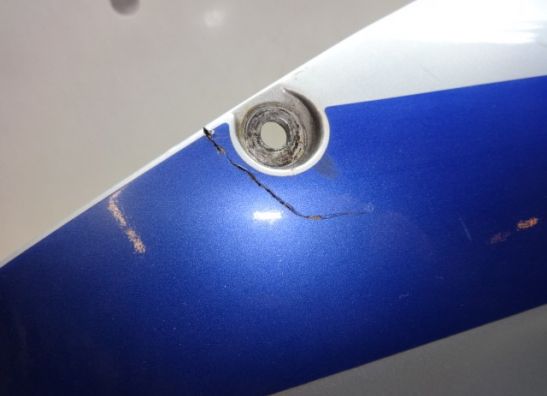 Heck rechts Kawasaki ZZR 250