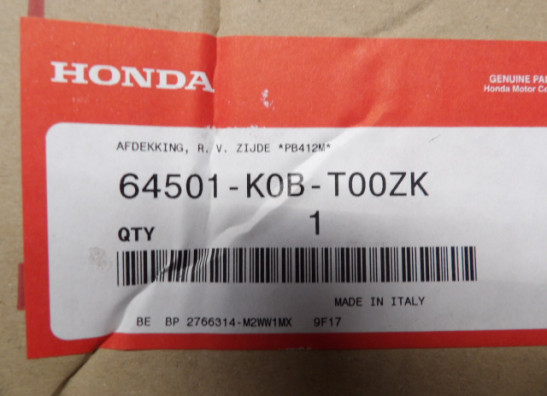 Seitenverkleidung rechts Honda Overige Honda