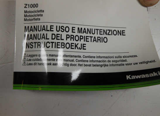 Instructieboekje Kawasaki Z 1000