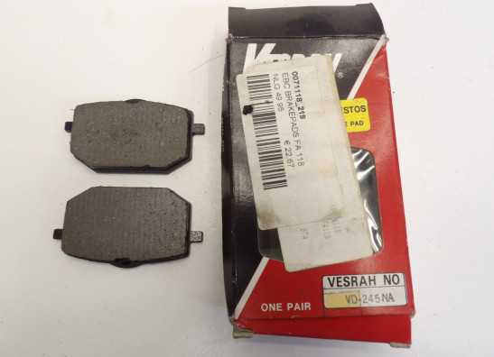 Remblokken voor Yamaha XTZ Tenere