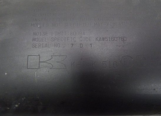 Uitlaat Kawasaki Z 750