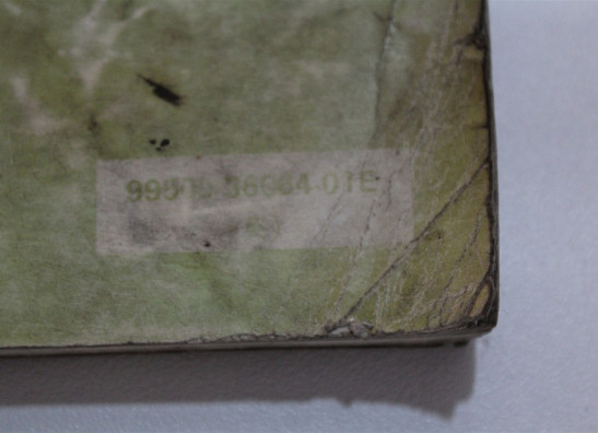 Instruction manual Suzuki LS 650