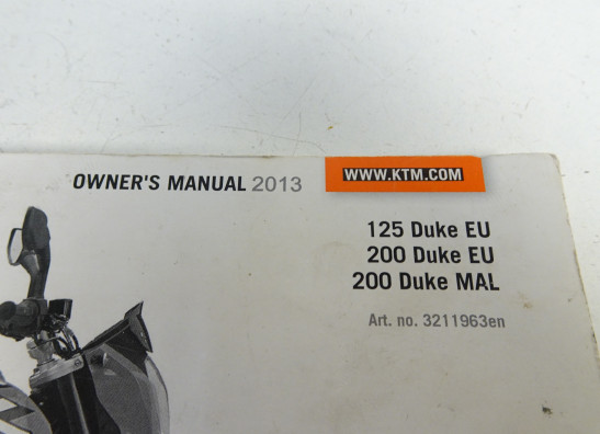 Manuel KTM 125 Duke