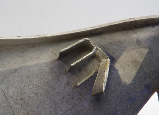 Linker achterkant Yamaha FZR 1000