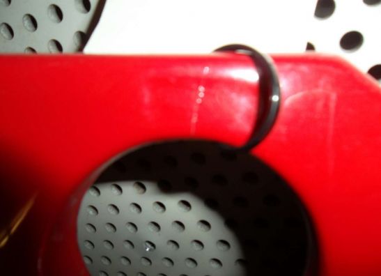 Linker achterkant Honda CBR 600 F