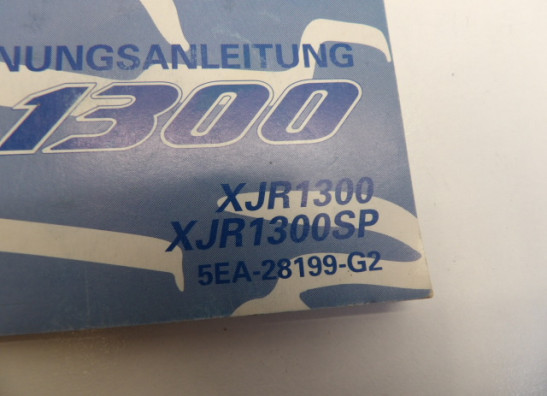 Instructieboekje Yamaha XJR 1300