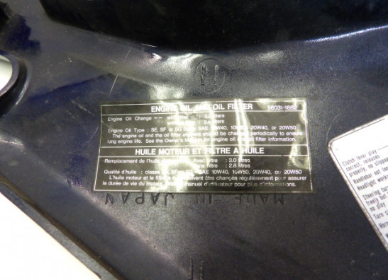 Rechter zijkuip klein Kawasaki ER 5