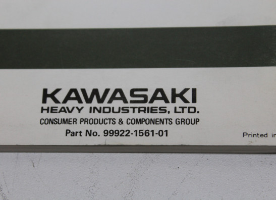 Instructieboekje Kawasaki KR-1S