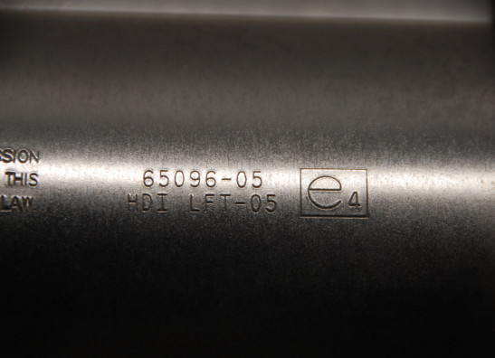 Uitlaat Harley Davidson VROD VRSC