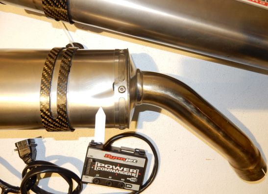 Uitlaat Moto Guzzi V11