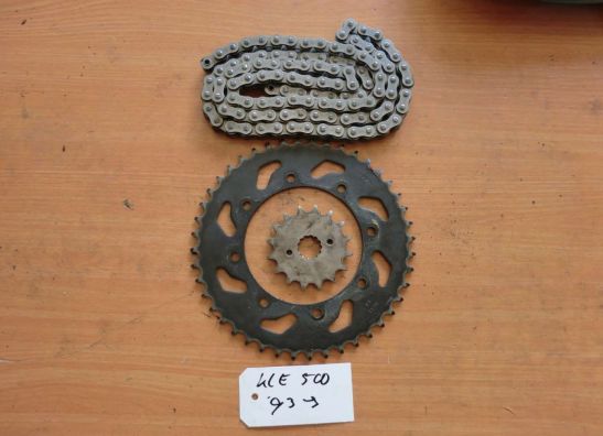 Ketting en tandwielset Kawasaki KLE 500