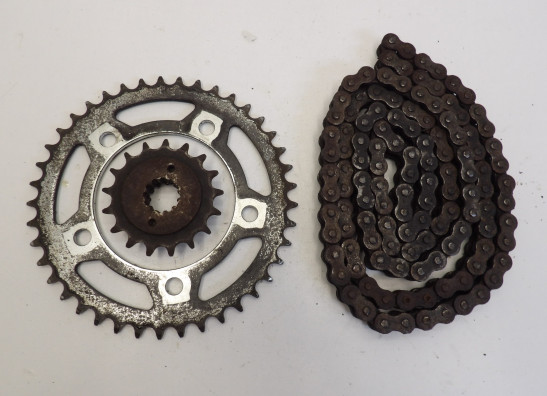 Ketting en tandwielset Honda VT 750 Shadow