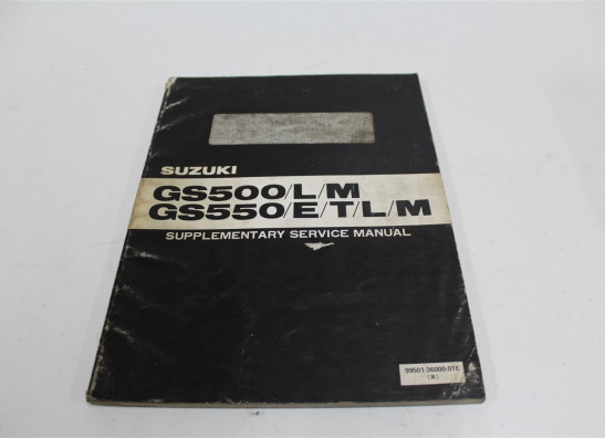 Werkplaatshandboek Suzuki GS 550