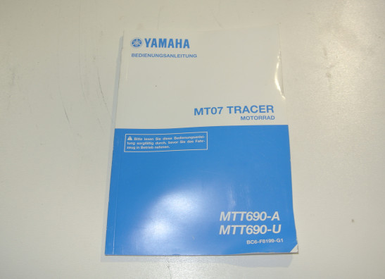 Instructieboekje Yamaha Tracer 700