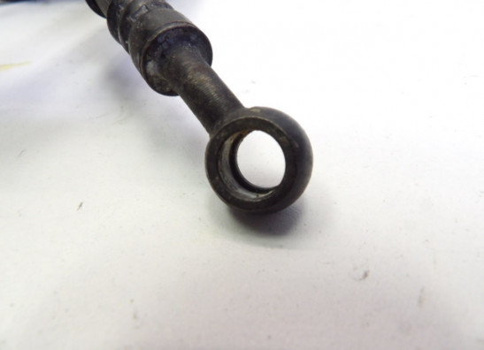 Rempomp achter Honda TRANSALP