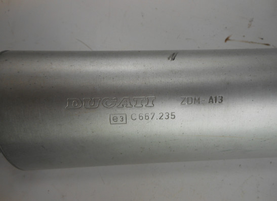 Uitlaat Ducati monster 600