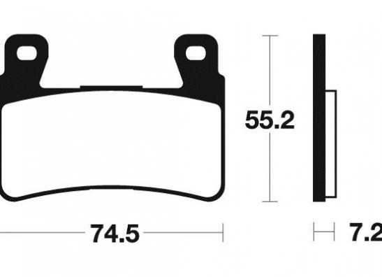 Bremsbeläge Honda CBR 600 RR