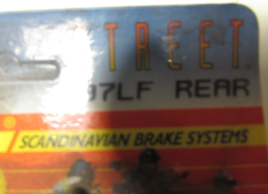 Bremsbeläge hinten Kawasaki ZZR 600