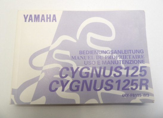 Fahrerhandbuch Yamaha Overige Yamaha