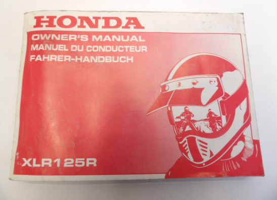 Fahrerhandbuch Honda Overige Honda